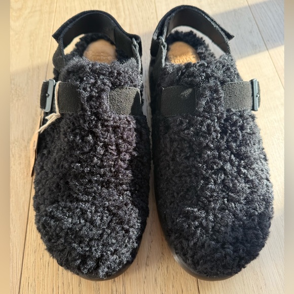 Dr. Martens Jorge II Sherpa Slingback Mule | Black | Men’s 13 / 14| NWT - Picture 3 of 10